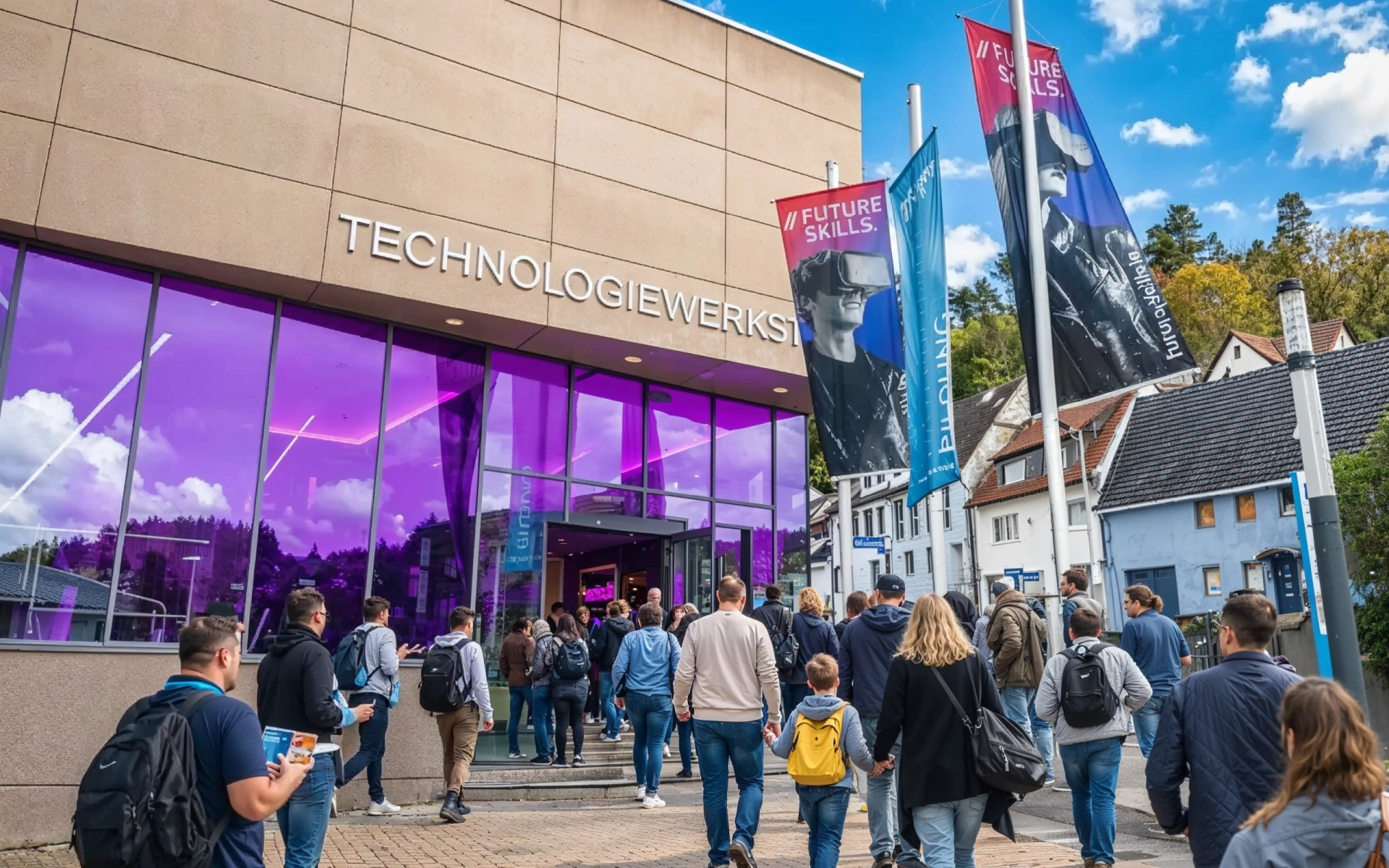 Das Gebäude Technologiewerkstatt in Albstadt